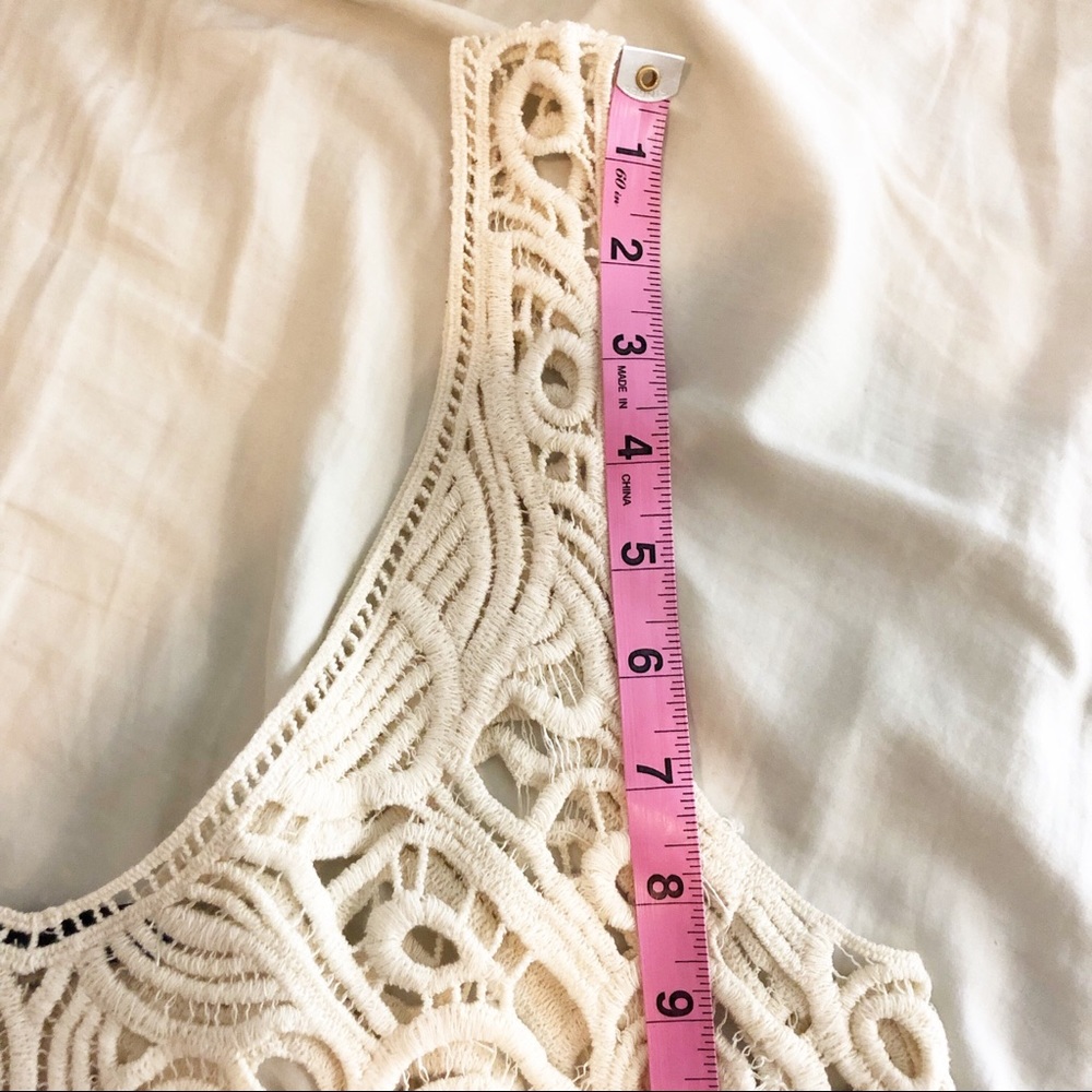Anthropologie | Dulcie Lace Tank Top - Picture 7 of 8